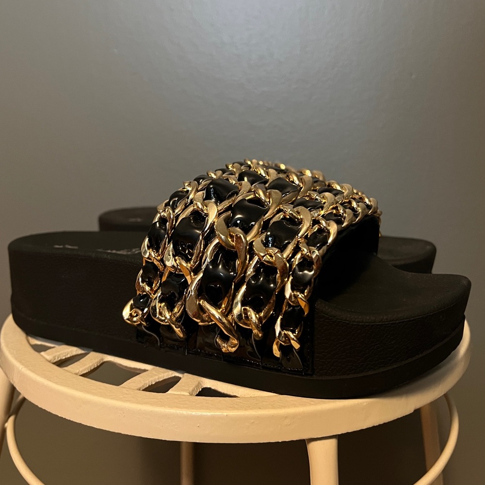 Jeffrey Campbell slide sandals